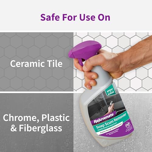 Rejuvenate Scrub Free Soap Scum Remover 24 Ounce