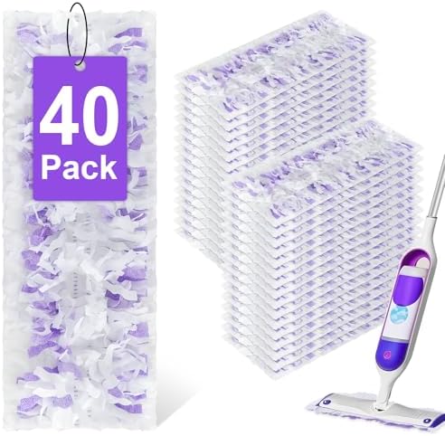 40-Pack Power Mop Refills for Multi-Surface Wood Mops