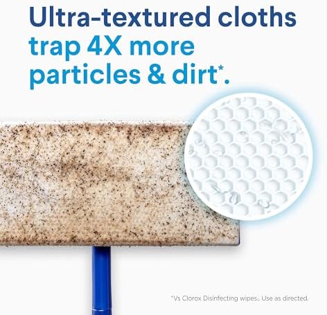 Clorox Disinfecting Wet Mop Refills 24 Count Multi-Surface Use