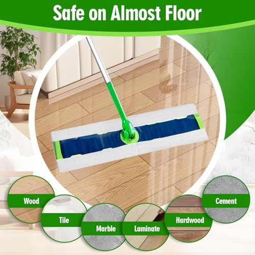 FURCIELOS XL Dry Sweeping Cloths for Swiffer Mop 60 Count Replacement Pads