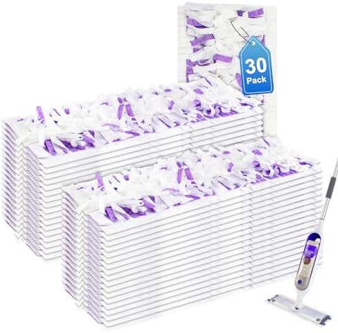 30-Pack Swiffer Power Mop Refill Pads Dry Wet