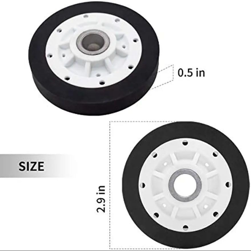 Marebm 37001042 Drum Roller Replacement 2pc Set