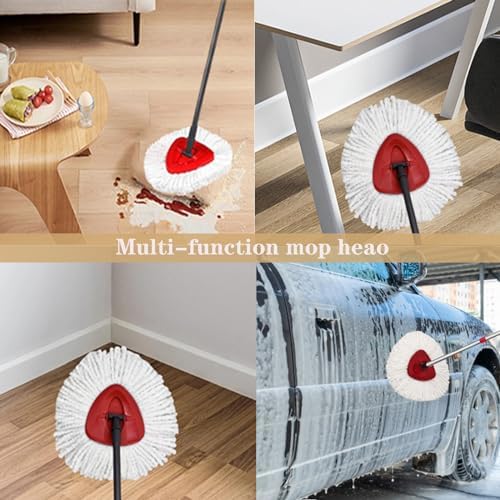 Fazlynyi 4 Pack Mop Replacement Heads for O-Ceda