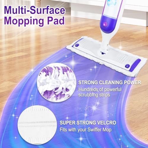 Cafonil Power Mop Pads Refills 25 PCS Multi-Surface