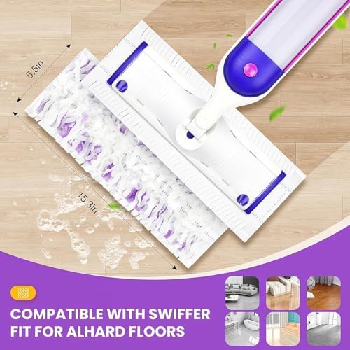 15 Pack Power Mop Refills for Swiffer Compatible