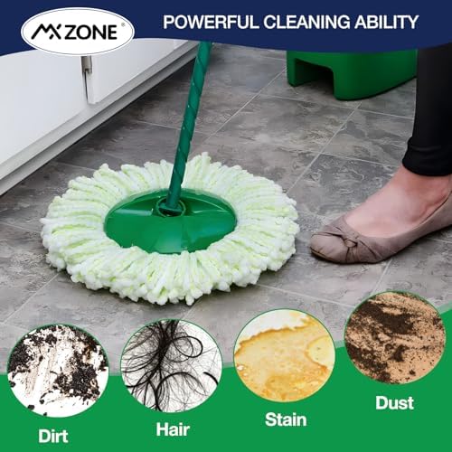 3 Pack Microfiber Mop Head Replacement for Libman Tornado 1