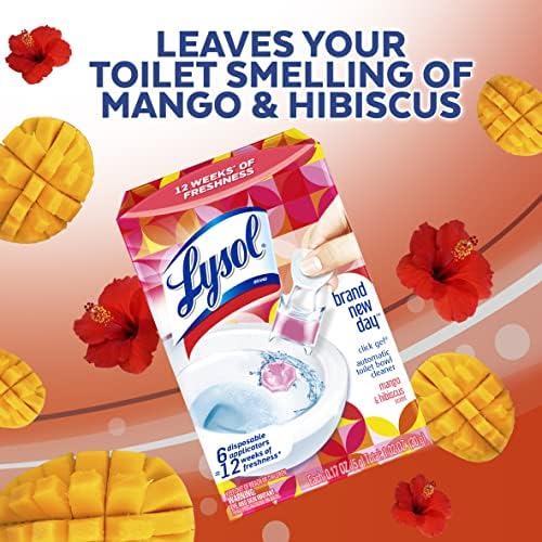 Lysol Click Gel Toilet Bowl Cleaner 6 Count