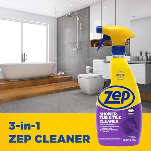 Zep 32 oz Tub Tile Cleaner Case of 4 No Scrub Formula