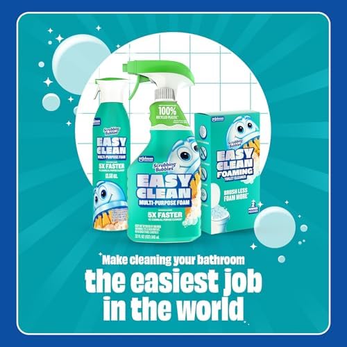 Scrubbing Bubbles Easy Clean Foaming Bathroom Cleaner 1358 Ounce Pack of 2
