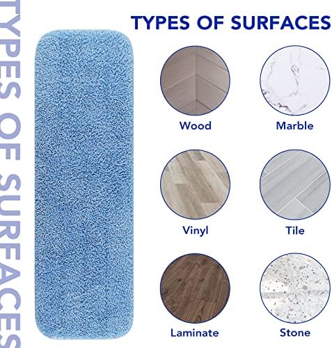 BeiLan Replacement Mop Pads for 17-18 Mops - 10 Pack Reusable