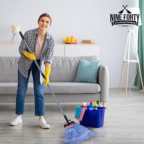 Nine Forty 2-Pack Heavy Duty Wet Mop Head Refill