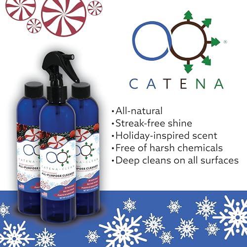 Catena Nano Natural Peppermint Bathroom Cleaner 6 Pack
