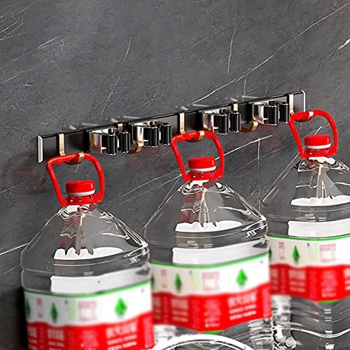 SHIJINHAO Wall-Mounted Mop Hook with Slide Mechanism