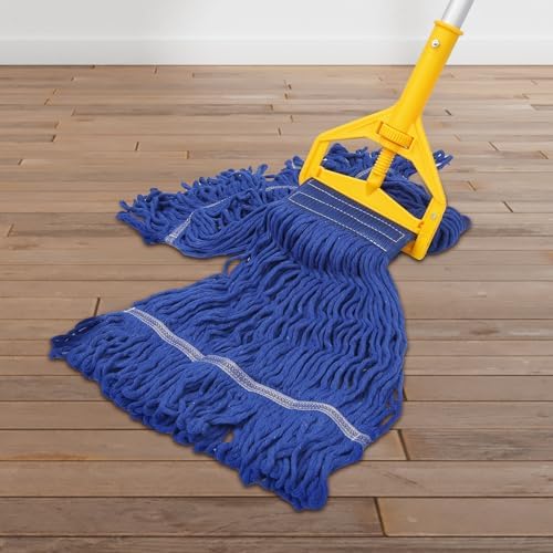 3 Pack Reusable Heavy Duty Mop Heads for Commercial Use