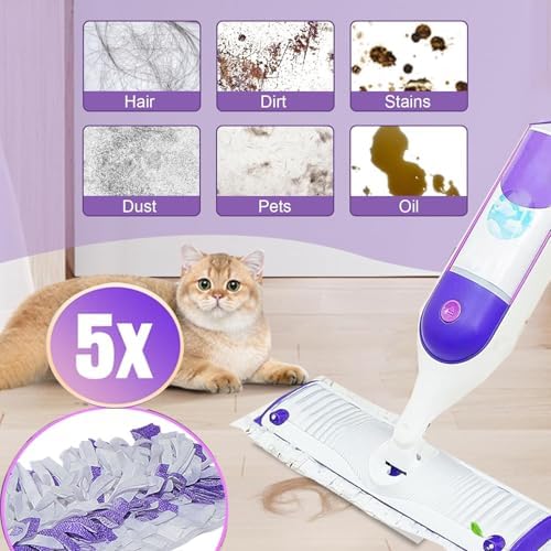 GVMM 20 Count Disposable Mopping Pad Refills for PowerMop