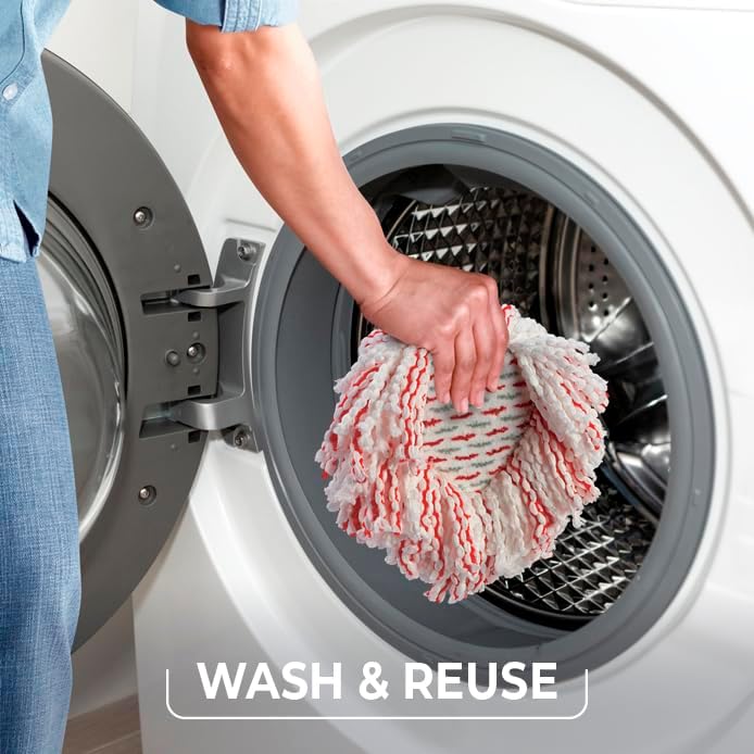 O-Cedar EasyWring Deep Clean Refill 4-Pack