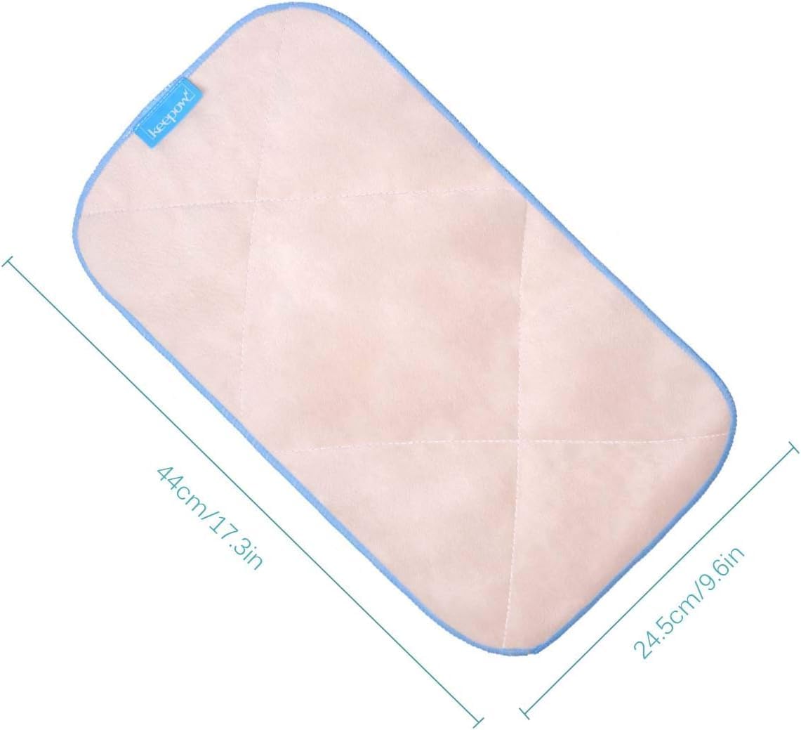 KEEPOW Microfiber Mop Refill Pads for MRSIGA Professional Mop 3 Pack