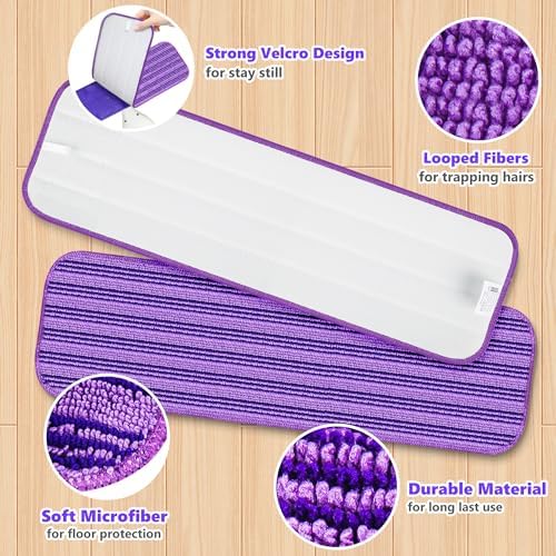 Reusable Mop Pads for Swiffer PowerMop 6 Pack