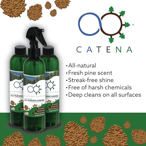 Catena Nano Natural Pine Bathroom Cleaner Pack of 3