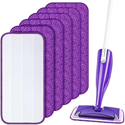 Reusable Mop Pads Refills for Swiffer WetJet 6 Pack