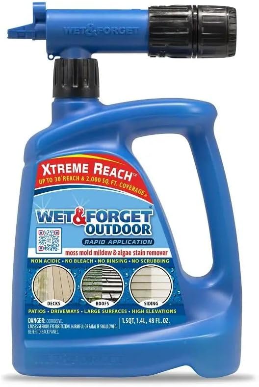 Wet Forget Outdoor Stain Remover 48 Fl Oz