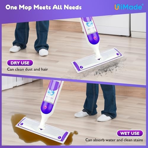 48 Pack UNIMADE Mop Pads for Swiffer Power Mop