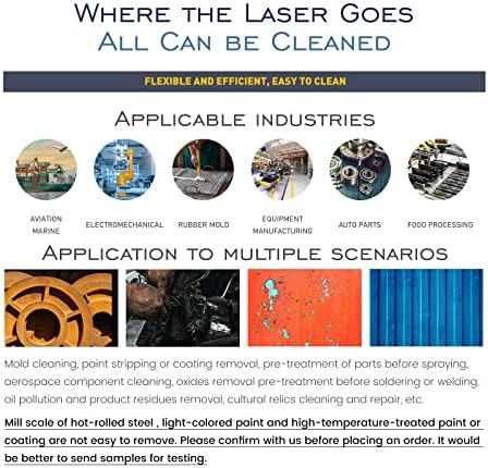 XINCHENG 2000W Laser Rust Remover Machine