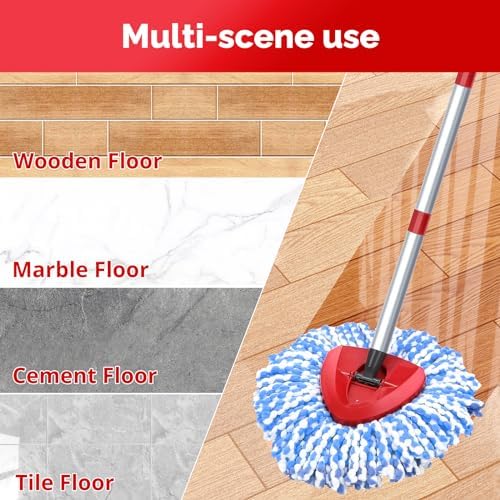 Pkulater O Cedar 2 Tank Mop Head Replacement Set
