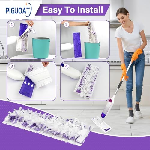 20 Pack Power-Mop-Pads Refills for Swi-ffer and Bona Mops