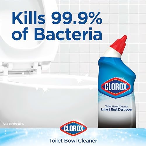 Clorox Toilet Bowl Cleaner Lime Rust Destroyer 24 Oz