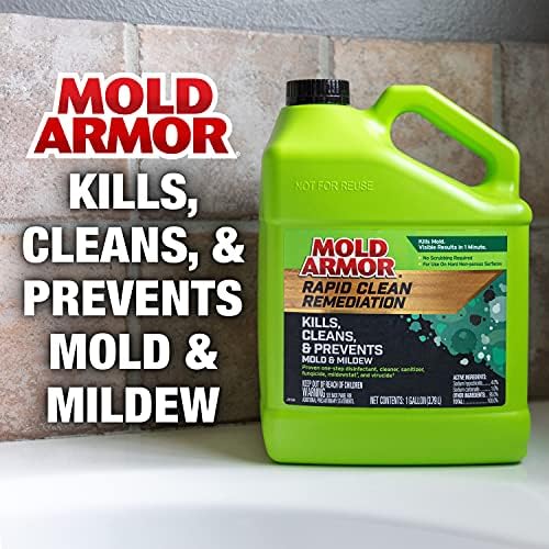 Mold Armor Rapid Clean Remediation 1 Gallon - Kills Mold Mildew Prevents