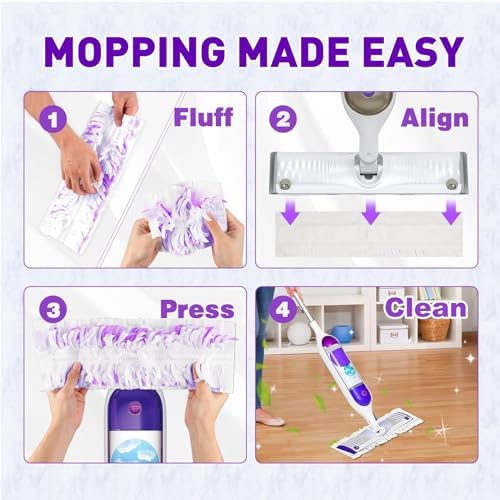 30 Count Swiffer PowerMop Replacement Pads - Multi-Surface Mopping Refills