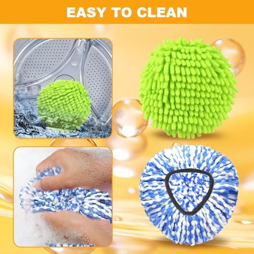 YZJAJZY Mop Heads Replacement for 2-Tank Spin Mop System