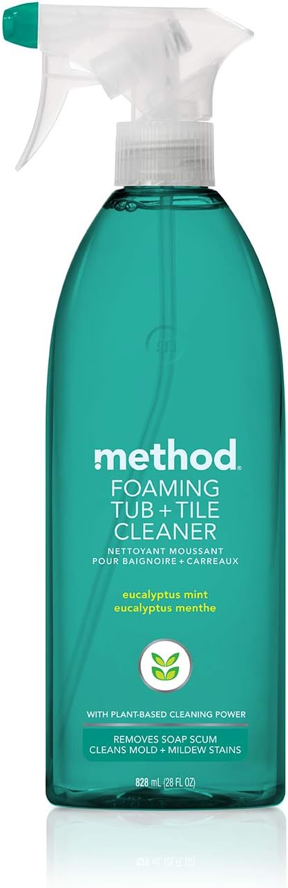 Method Foaming Tub Tile Cleaner Eucalyptus Mint 28 Ounce