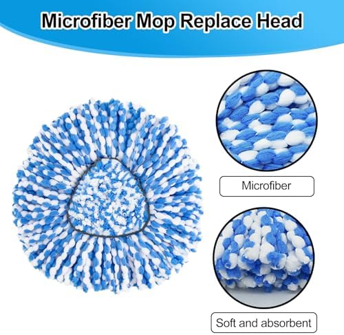 Heuihm Spin Mop Replacement Set for Ocedar Rinseclean 2 Tank System