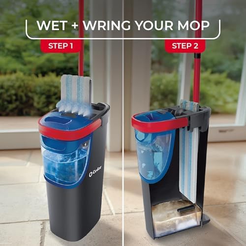 O-Cedar H2prO Mop Pads Pack of 2 - Reusable Machine Washable