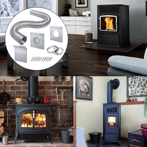 Marebm Pellet Stove Fresh Air Intake Kit