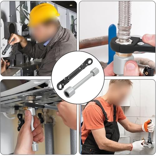 Marebm Angle Stop Wrench Kit for Professional Plumbers 1