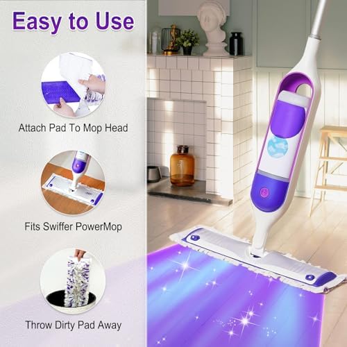 Cafonil Power Mop Pads Refills 25 PCS Multi-Surface