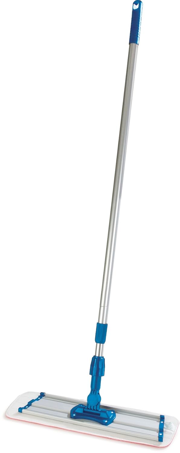San Jamar Carlisle Telescopic Mop Handle Silver 43-70 Inches