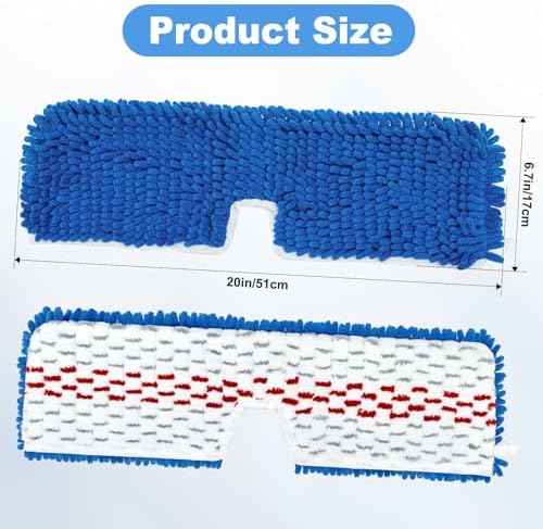 4 Pack Mop Head Replacement for O-Cedar Flip Mop 1