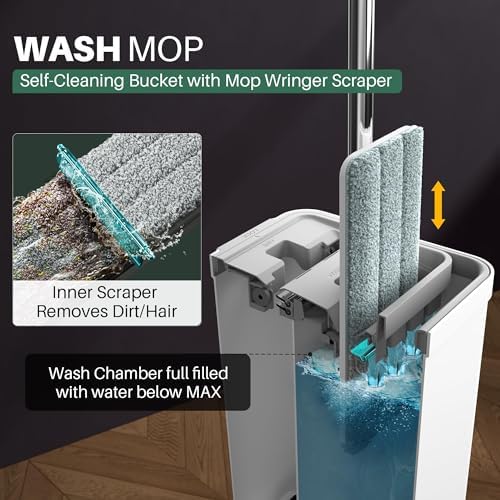 JOYMOOP Mop Handle Extension Rods Pack of 2