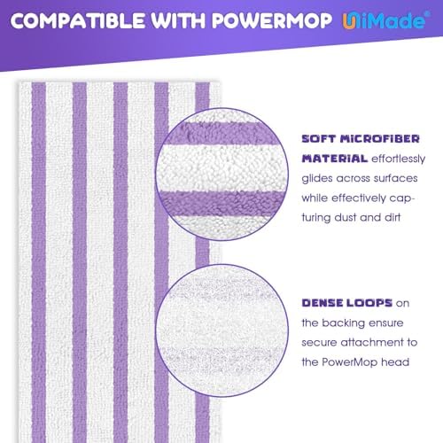 48 Pack UNIMADE Mop Pads for Swiffer Power Mop