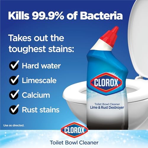 Clorox Toilet Bowl Cleaner 24 Ounces Pack of 12