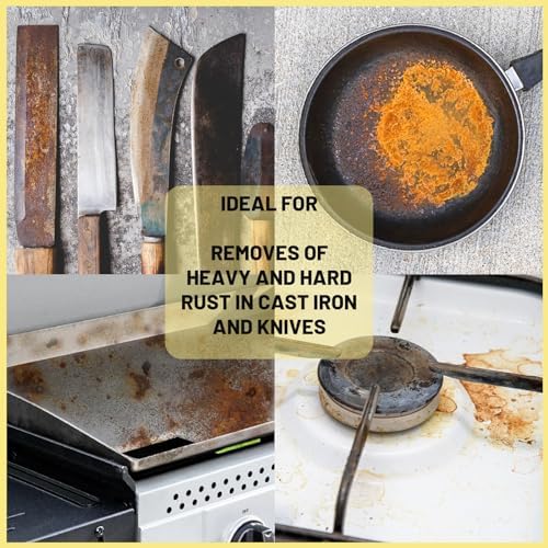 Wzporzst Rust Eraser for Cast Iron and Tools