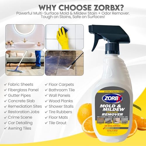 ZORBX Extra Strength MM Stain Remover 24 Fl Oz