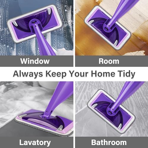 FORSPEEDER 7 Pack Reusable Mop Pads for Swiffer WetJet