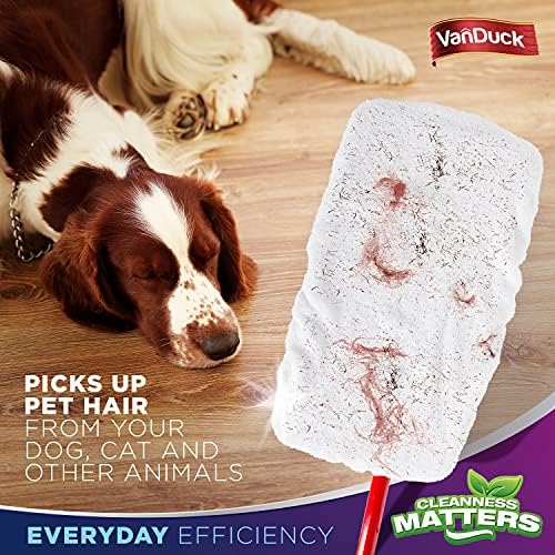 VanDuck 100 Cotton Terry Mop Pads 3-Pack 8x15 Inches
