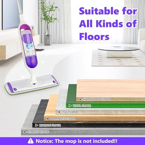 Reusable Mop Pads for Swiffer PowerMop 6 Pack