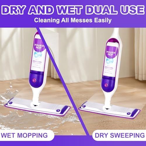 INFICRIME 6 Pack Reusable Microfiber Mop Pads 1